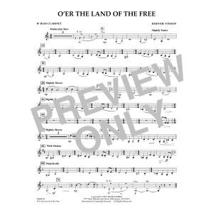 O'er the Land of the Free - Bb Bass Clarinet