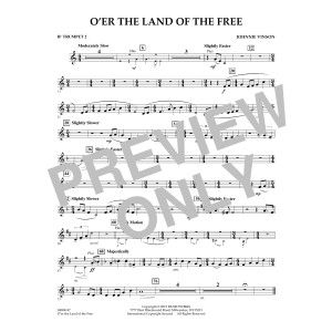 O'er the Land of the Free - Bb Trumpet 2