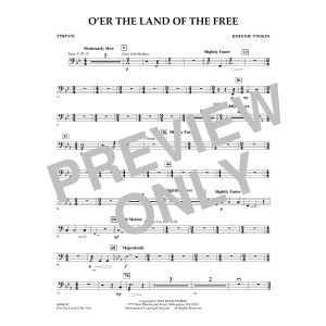 O'er the Land of the Free - Timpani