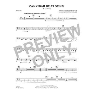 Zanzibar Boat Song - Timpani