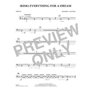 (Risk) Everything for a Dream - Timpani