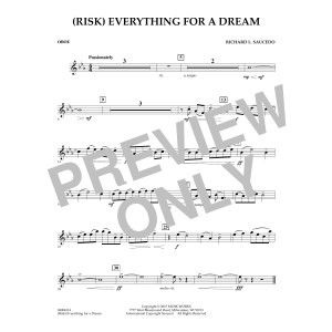 (Risk) Everything for a Dream - Oboe