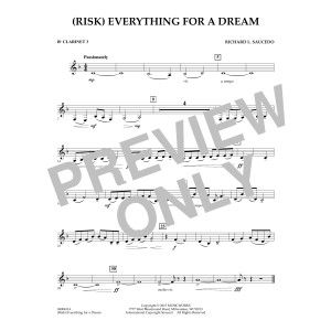 (Risk) Everything for a Dream - Bb Klarinette 3