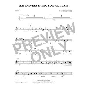 (Risk) Everything for a Dream - F Horn