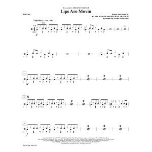 Lips Are Movin (Arr. Mark Brymer) - Schlagzeug