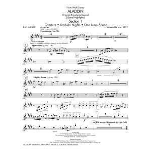 Aladdin (Chor-Highlights) (aus Aladdin: The Broadway Musical) (arr. Mac Huff) - Klarinette