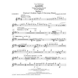 Aladdin (Choral Highlights) (from Aladdin: The Broadway Musical) (arr. Mac Huff) - Bb Trumpet 1