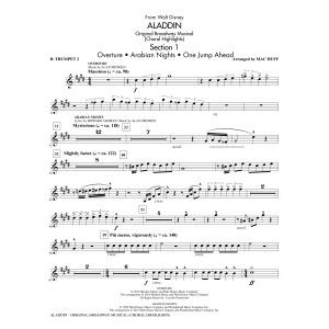 Aladdin (Chorische Höhepunkte) (aus Aladdin: The Broadway Musical) (arr. Mac Huff) - Bb-Trompete 2