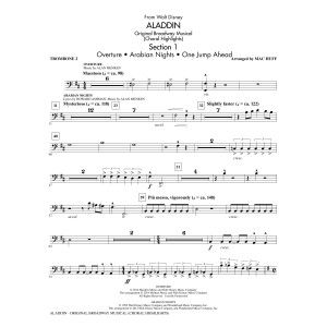 Aladdin (Chorale Highlights) (aus Aladdin: The Broadway Musical) (arr. Mac Huff) - Posaune 2