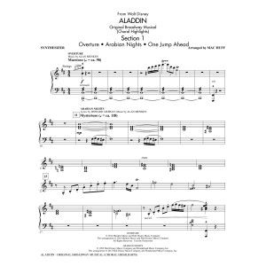 Aladdin (Chor-Highlights) (aus Aladdin: The Broadway Musical) (arr. Mac Huff) - Synthesizer