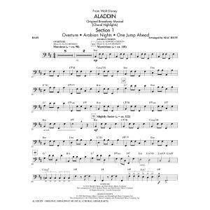 Aladdin (Chor-Highlights) (aus Aladdin: The Broadway Musical) (arr. Mac Huff) - Bass