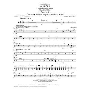 Aladdin (Chor-Highlights) (aus Aladdin: The Broadway Musical) (arr. Mac Huff) - Schlagzeug