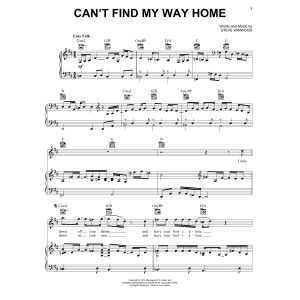 Can't Find My Way Home