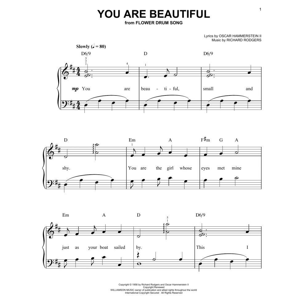 You Are Beautiful