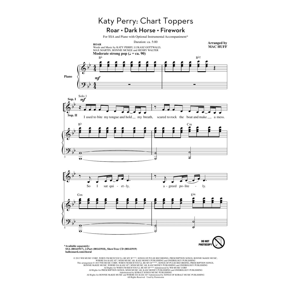 Katy Perry: Chart Toppers