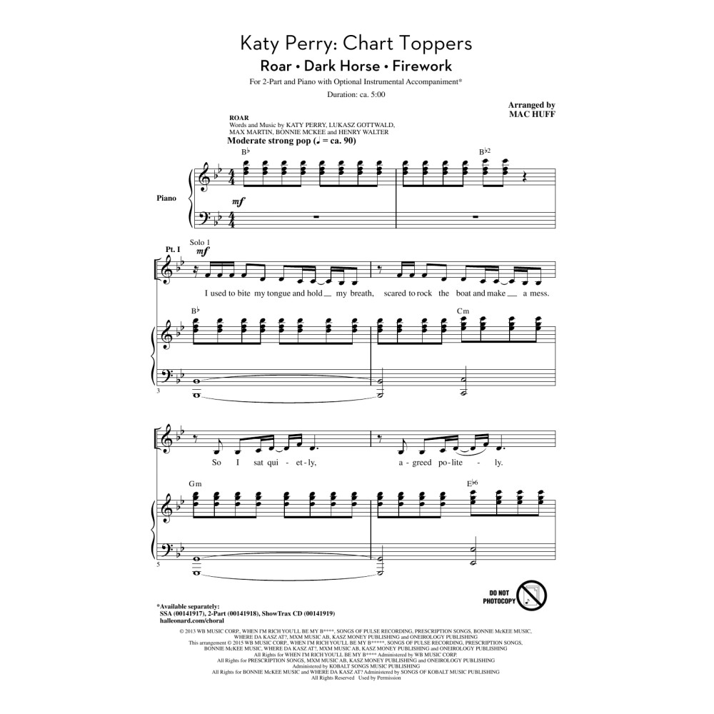 Katy Perry: Chart Toppers