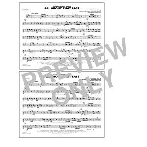 All About That Bass - Eb Alto Sax