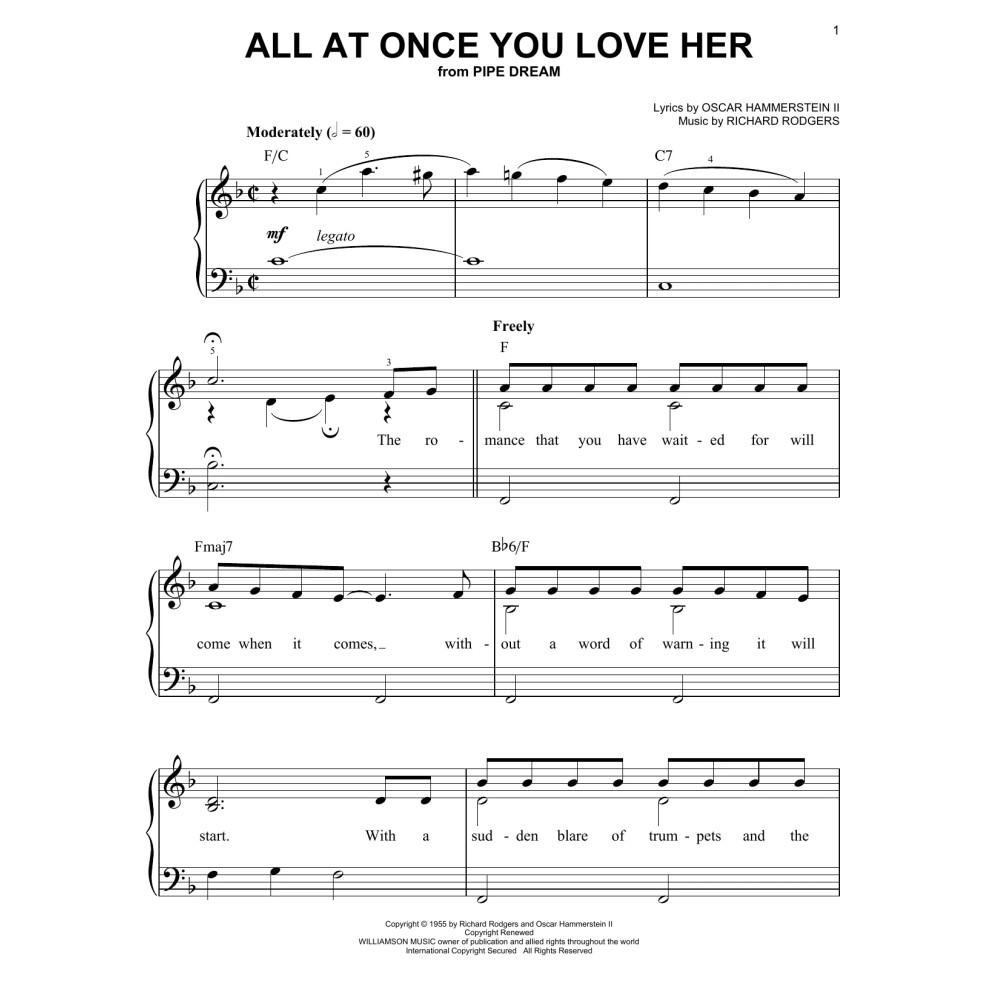 All At Once You Love Her