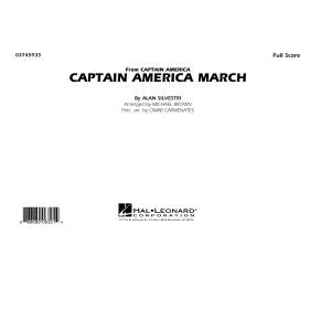 Captain America March - Conductor Score (Full Score)