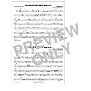 Captain America March - Baritone B.C. (Opt. Tbn. 2)