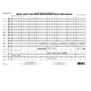 Devil with the Blue Dress/Good Golly Miss Molly - Conductor Score (Full Score)