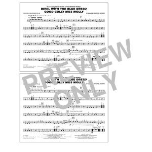 Devil with the Blue Dress/Good Golly Miss Molly - Multiple Bass Drums