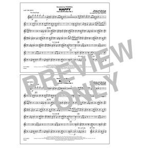 Happy (from Despicable Me 2) - 1st Bb Trumpet