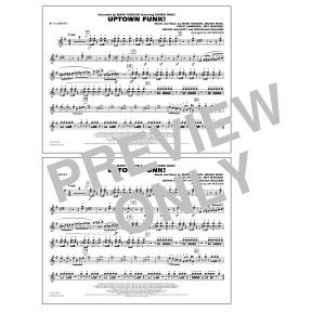 Uptown Funk! - Bb Clarinet