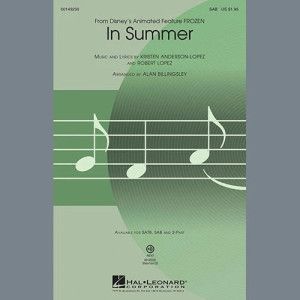 In Summer (from Frozen) (arr. Alan Billingsley)