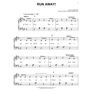 Run Away! (from Monty Python's Spamalot)