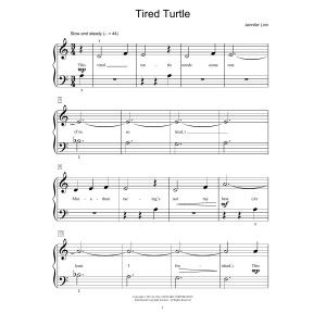 Müde Schildkröte