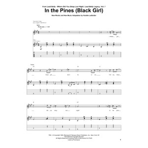 In The Pines (Black Girl)