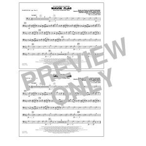 Wavin' Flag - Baritone B.C. (Opt. Tbn. 2)