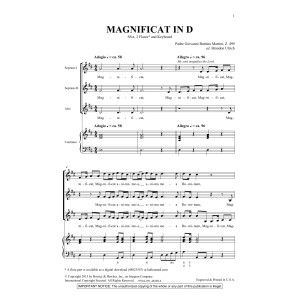 Magnificat In D