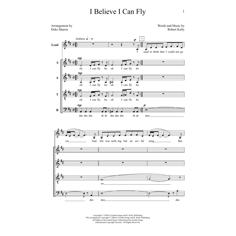 I Believe I Can Fly
