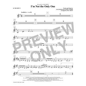 I'm Not the Only One - Bb Trumpet 2