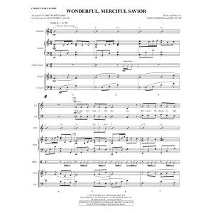 Wonderful, Merciful Savior - Partitur