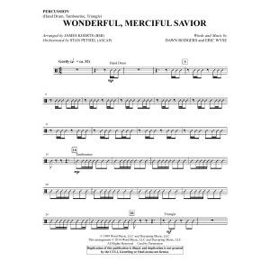 Wonderful, Merciful Savior - Schlagwerk
