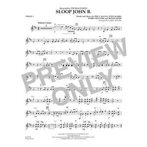 Sloop John B - Violin 1