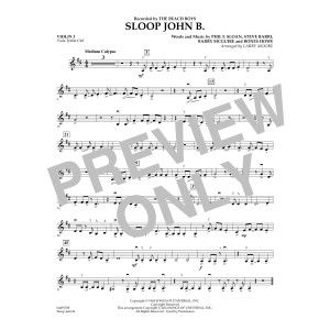 Sloop John B - Violin 3 (Viola T.C.)