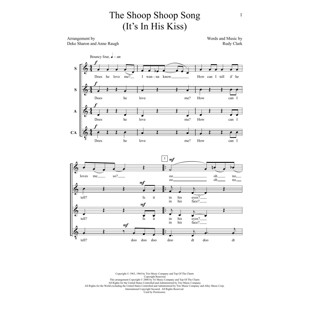 The Shoop Shoop Song (it's In His Kiss)