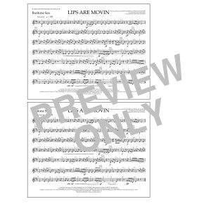 Lips Are Movin - Baritone Sax