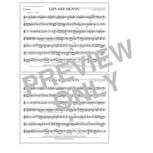 Lips Are Movin - F Horn