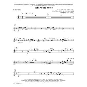 You're the Voice (arr. Kirby Shaw) - Bb Trumpet 1