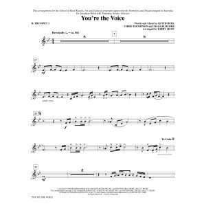 You're the Voice (arr. Kirby Shaw) - Bb Trumpet 2