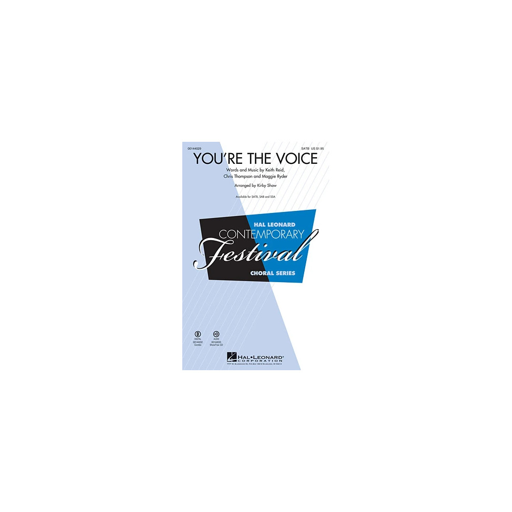 You're the Voice (arr. Kirby Shaw) - Trombone