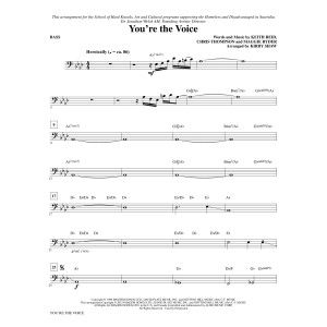 You''re the Voice (arr. Kirby Shaw) - Bass