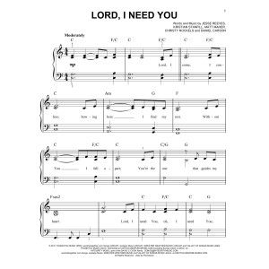 Lord, I Need You