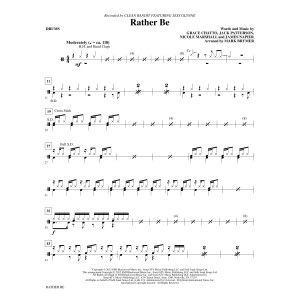 Rather Be - Drums