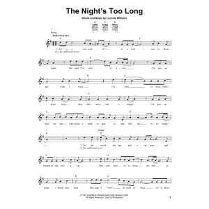 The Night's Too Long